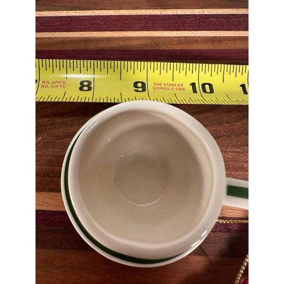 CHRISTMAS Lot of 2 SPODE Items Small Dish and Tree Teacup Ornament. - Picture 11 of 13